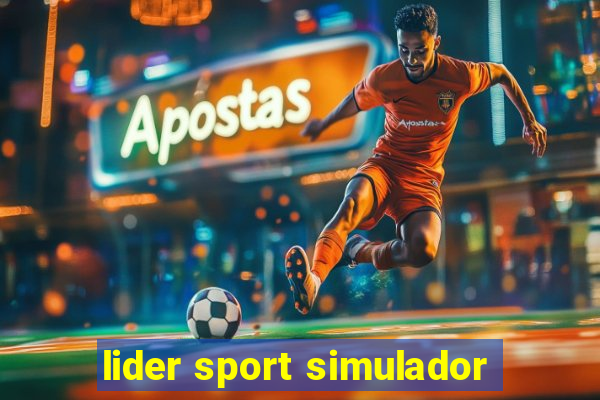 lider sport simulador